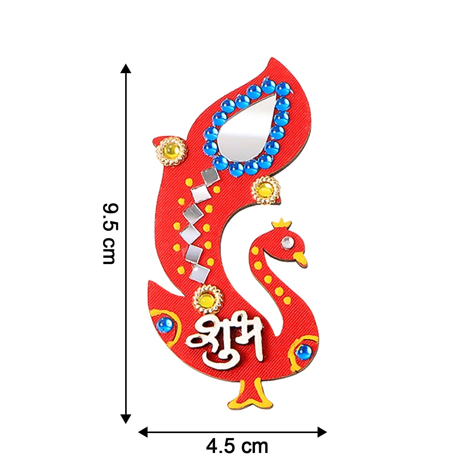 Decorative Wooden Shubh Labh Wall Hanging (2 Pc) Decorative Wooden Shubh Labh Wall Hanging (2 Pc)